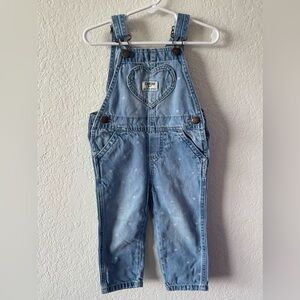 Heart Toddler Overalls